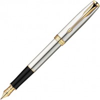 Фото - Ручка Parker Sonnet 08 Stainless Steel GT FP 