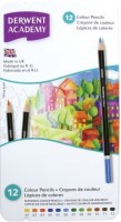 Фото - Карандаши Derwent Academy Colouring Set of 12 