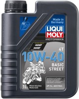 Фото - Моторное масло Liqui Moly Motorbike 4T Basic Street 10W-40 1 л