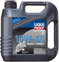 Фото - Моторное масло Liqui Moly Motorbike 4T Basic Street 10W-40 4 л