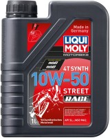 Фото - Моторное масло Liqui Moly Motorbike 4T Synth Street Race 10W-50 1 л