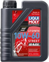 Фото - Моторное масло Liqui Moly Motorbike 4T Synth Street Race 10W-60 1 л