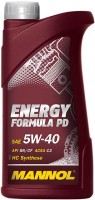 Фото - Моторное масло Mannol Energy Formula PD 5W-40 1 л