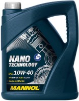 Фото - Моторное масло Mannol Nano Technology 10W-40 5 л