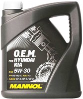 Фото - Моторное масло Mannol O.E.M. for Hyundai Kia 5W-30 4 л