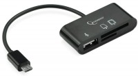 Фото - Картридер / USB-хаб Gembird UHB-OTG-01
