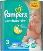 Фото - Подгузники Pampers Active Baby-Dry 3 / 168 pcs 