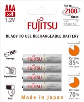 Фото - Аккумулятор / батарейка Fujitsu  4xAAA 750 mAh