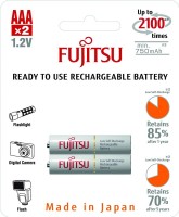 Фото - Аккумулятор / батарейка Fujitsu  2xAAA 750 mAh