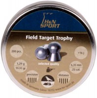 Фото - Пули и патроны Haendler & Natermann Field Target Trophy 6.35 mm 1.29 g 200 pcs 