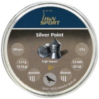 Фото - Пули и патроны Haendler & Natermann Silver Point 5.5 mm 1.11 g 200 pcs 