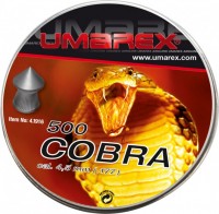 Фото - Пули и патроны Umarex Cobra 4.5 mm 0.52 g 500 pcs 