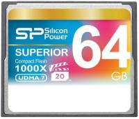 Фото - Карта памяти Silicon Power Superior CompactFlash 1000X 64 ГБ