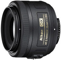 Фото - Объектив Nikon 35mm f/1.8G AF-S DX Nikkor 