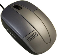 Фото - Мышка Sweex Notebook Laser Mouse Retractable USB 