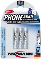 Фото - Аккумулятор / батарейка Ansmann DECT  3xAAA 800 mAh