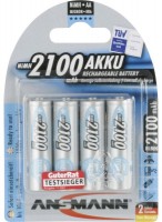 Фото - Аккумулятор / батарейка Ansmann maxE  4xAA 2100 mAh