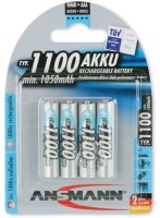 Фото - Аккумулятор / батарейка Ansmann  4xAAA 1100 mAh