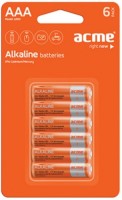 Фото - Аккумулятор / батарейка ACME 6xAAA Alcaline