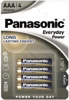 Аккумулятор / батарейка Panasonic Everyday Power  4xAAA