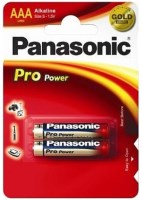 Аккумулятор / батарейка Panasonic Pro Power  2xAAA