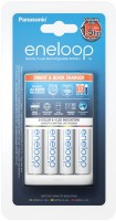 Фото - Зарядка аккумуляторных батареек Panasonic Smart-Quick Charger + Eneloop 4xAA 1900 mAh 