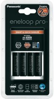 Фото - Зарядка аккумуляторных батареек Panasonic Smart-Quick Charger + Eneloop Pro 4xAA 2450 mAh 