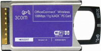 Фото - Wi-Fi адаптер 3Com Wireless 11g PC Card 