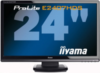 Фото - Монитор Iiyama ProLite E2407HDS 24 "  черный