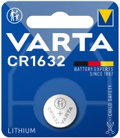 Аккумулятор / батарейка Varta 1xCR1632 