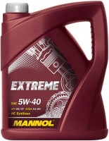 Фото - Моторное масло Mannol Extreme 5W-40 5 л