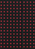 Фото - Блокнот Paper-Oh Ruled Notebook Quadro B5 Black Red 