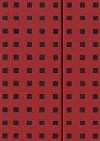 Фото - Блокнот Paper-Oh Ruled Notebook Quadro B6 Red Black