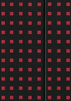 Фото - Блокнот Paper-Oh Ruled Notebook Quadro B6 Black Red 