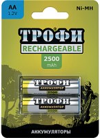 Фото - Аккумулятор / батарейка Trofi 2xAA 2500 mAh 