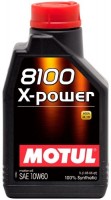 Фото - Моторное масло Motul 8100 X-Power 10W-60 1 л