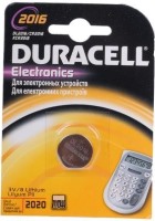 Фото - Аккумулятор / батарейка Duracell  1xCR2016 DSN