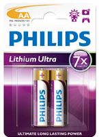 Фото - Аккумулятор / батарейка Philips Lithium Ultra  2xAA