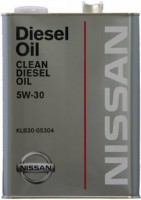 Фото - Моторное масло Nissan Clean Diesel Oil 5W-30 DL-1 4L 4 л