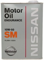 Фото - Моторное масло Nissan Endurance GT-R Special 10W-50 4L 4 л