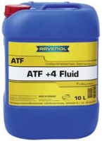 Фото - Трансмиссионное масло Ravenol ATF+4 Fluid 10 л