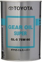 Трансмиссионное масло Toyota Gear Oil Super 75W-90 GL-5 1L 1 л