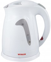 Фото - Электрочайник Vitalex VT-2007 2200&nbsp;Вт 1.7&nbsp;л  белый
