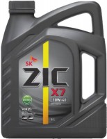 Фото - Моторное масло ZIC X7 10W-40 Diesel 6 л