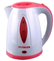 Фото - Электрочайник Vitalex VT-2025 1600&nbsp;Вт 1.2&nbsp;л  белый