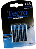 Фото - Аккумулятор / батарейка Tecro Extra Energy  4xAAA