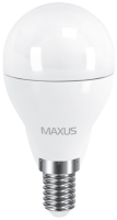 Фото - Лампочка Maxus 1-LED-543 G45 F 6W 3000K E14 