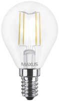 Фото - Лампочка Maxus 1-LED-547 G45 FM 4W 3000K E14 