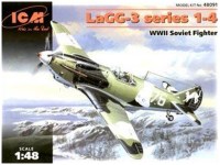 Фото - Сборная модель ICM LaGG-3 series 1-4 (1:48) 