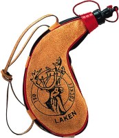 Фото - Фляга Laken Leather Canteen 0.5L Kidney Shape